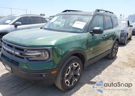 2023 Ford Bronco Sport Outer Banks from USA, damaged, VIN 3FMCR9C61PRD07626